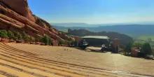Ispirazione italiana, bellezza tutta Usa: il Red Rocks Amphitheatre
