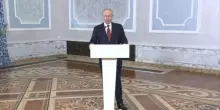 Putin: “Proposte di pace di Russia e Ucraina contraddittorie”