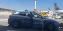 L’arrivo di Kaufman all’aeroporto di Ciampino