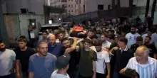I funerali del palestinese ucciso di botte dai coloni israeliani