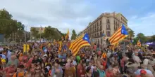 A Barcellona nuove manifestationi per l’indipendenza della Catalogna