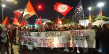 Notte di proteste a Roma per la Global Sumud Flotilla