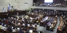 Il discorso di Trump alla Knesset interrotto da una contestazione