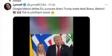Trump, è polemica sul video Maga su Meloni e trattativa con gli Usa