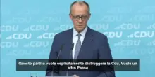 Merz contro l’AfD: è il nostro “principale avversario” alle elezioni