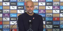 Pep Guardiola festeggia la sua 1000esima partita da allenatore