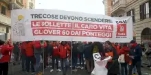 Cortei in tutta Italia per lo sciopero della Cgil contro la manovra