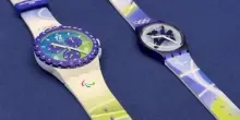 Le Olimpiadi al polso, due modelli a cinque cerchi per Swatch