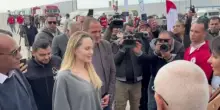 Gaza, Angelina Jolie in Egitto visita il valico di Rafah