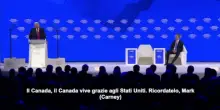 Davos, Trump accusa Carney: &ldquo;Canada vive grazie agli Usa, ricordatelo&rdquo;