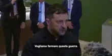 Zelensky: Trump pu&ograve; fermare la guerra grazie al dialogo con Putin
