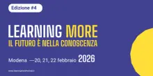 A Modena il Learning More Festival, 1&deg; festival su frontiere apprendimento e Ia