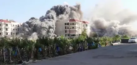 Libano, la distruzione dei raid israeliani a Tiro