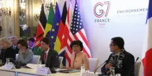 G7 ambiente a Parigi, ma il clima resta fuori dall&rsquo;agenda