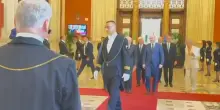 Mattarella e Meloni alla cerimonia per 80 anni Assemblea Costituente