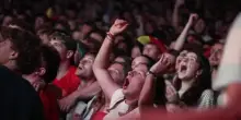 Mondiali, la gioia dei tifosi del Belgio dopo la rimonta sul Senegal