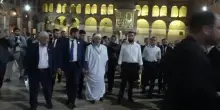 Macron nella Grande Moschea degli Omayyadi a Damasco con al Sharaa
