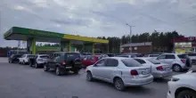 Penuria carburante in Russia, in fila per fare rifornimento