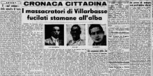 La strage di Villarbasse: 80 anni fa l'omicidio di massa e l'ultima sentenza di morte