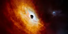 Visto ai raggi X un gigantesco uragano innescato da un buco nero