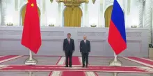 Russia-Cina. Putin accoglie Xi Jinping al Cremlino: "Caro amico"