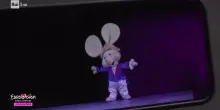 Eurovision, Topo Gigio e il videomessaggio a Lucio Corsi: "In bocca al gatto"