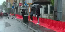 Maltempo, installate barriere mobili a Ponte Lambro a Milano. È la prima volta