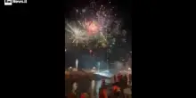Fuochi d'artificio e brindisi anche in Costiera