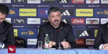 Nazionale, la conferenza stampa di Gattuso insieme a Buffon e Gravina