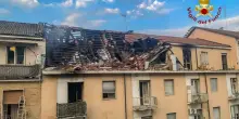 Torino: esplosione in un appartamento di via Nizza. Le immagini