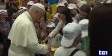 Il Papa con i bambini del Centro estivo dipendenti vaticani e alcuni ucraini: "Siate tutti amici"