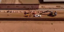 Gli Usa costruiscono un nuovo muro al confine con il Messico: il video dal drone