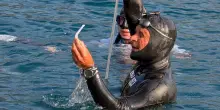 Campionati apnea, atleta svizzero 33enne si sente male dopo il record del mondo