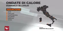 Temperature in aumento al centro e al sud, domenica sfioreranno i 40 gradi