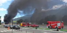 Val di Susa, container in fiamme nel cantiere di Traduerivi