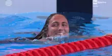 Mondiali nuoto, l'entusiasmante gara di Simona Quadarella che conquista l'argento nei 1500 sl. Video