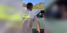 Belen Rodriguez, lite con un benzinaio a Porto Cervo: il video diventa virale