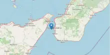 Un terremoto di magnitudo 2.6 registrato nella zona dello Stretto di Messina