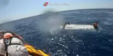 Lampedusa: il video del salvataggio dei superstiti