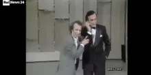 Due mattatori sul palco di Fantastico nel 1984, Baudo e Benigni