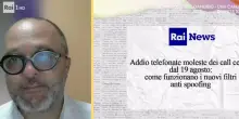 Capitanio (AGCOM): "Già bloccate 50 milioni di chiamate"