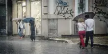 Meteo, aria umida e instabile porta piogge e temporali al Centro Nord