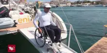 “Lo spirito di Stella” approda a Trapani. Il giro del mondo del primo catamarano senza barriere
