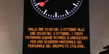 Sciopero generale a Roma, disagi e ritardi alla stazione Termini