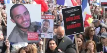 Manifestazione a Parigi per il rilascio degli ostaggi israeliani