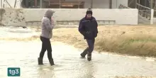 Maltempo, anticipo d'inverno, mareggiate e la prima neve