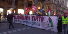 Freedom Flotilla, la marcia dei pro Palestina a Bologna