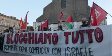 Bologna, migliaia in piazza per Gaza: "Continueremo finché tutti i popoli non saranno liberi"