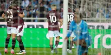 Torino-Napoli 1-0, la sintesi della partita