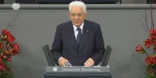 Mattarella al Bundestag di Berlino: "La guerra è nei volti dei bambini, oggi a Kiev come a Gaza"
